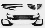 Side skirt carbon extensions set – 4 pieces