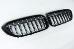 Gloss black diamond grilles G30