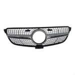 Diamond silver grille for Mercedes GLE Coupe C292 – front view