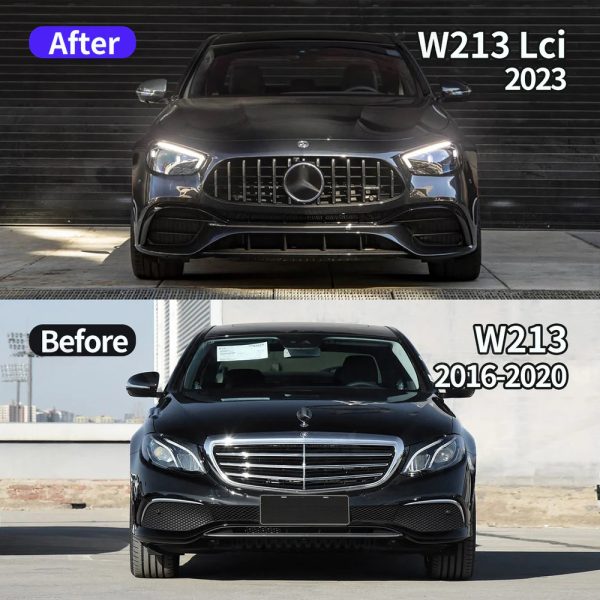 LCI LED headlights for Mercedes W213
