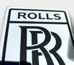 rolls royce ghost phantom chrome metal emblem kubay design