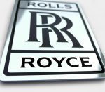 premium chrome logo rolls royce ghost