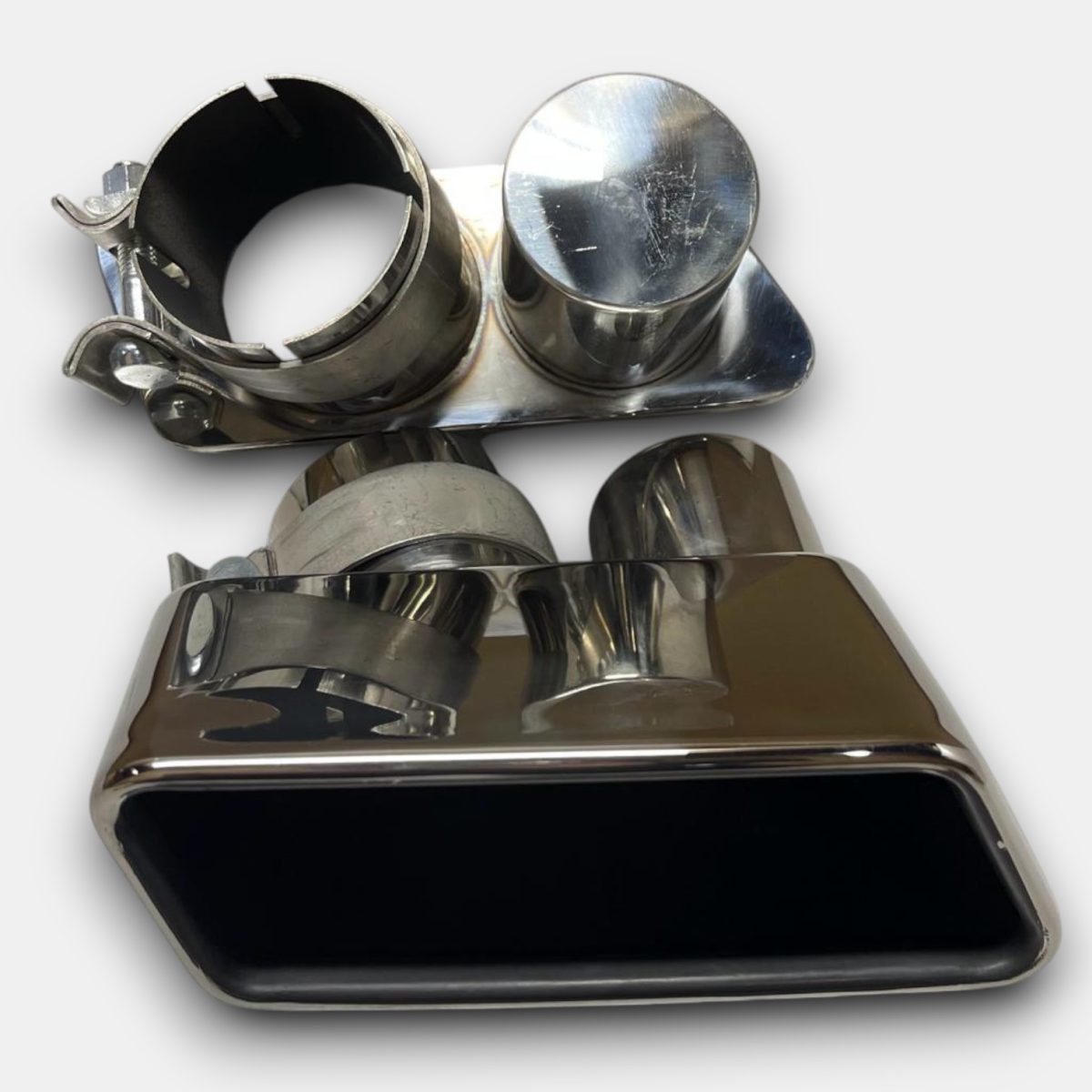 BMW F07 exhaust tailpipe tips