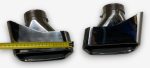 M-style exhaust tips for BMW 5