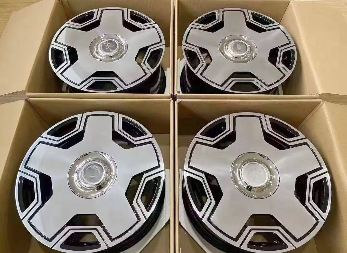Mercedes W463 forged R22 wheel design
