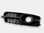 Black and chrome grille inserts Audi A6