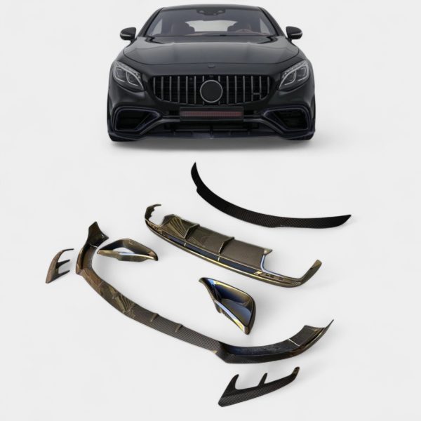 Full carbon exterior body kit for Mercedes C217 Coupe