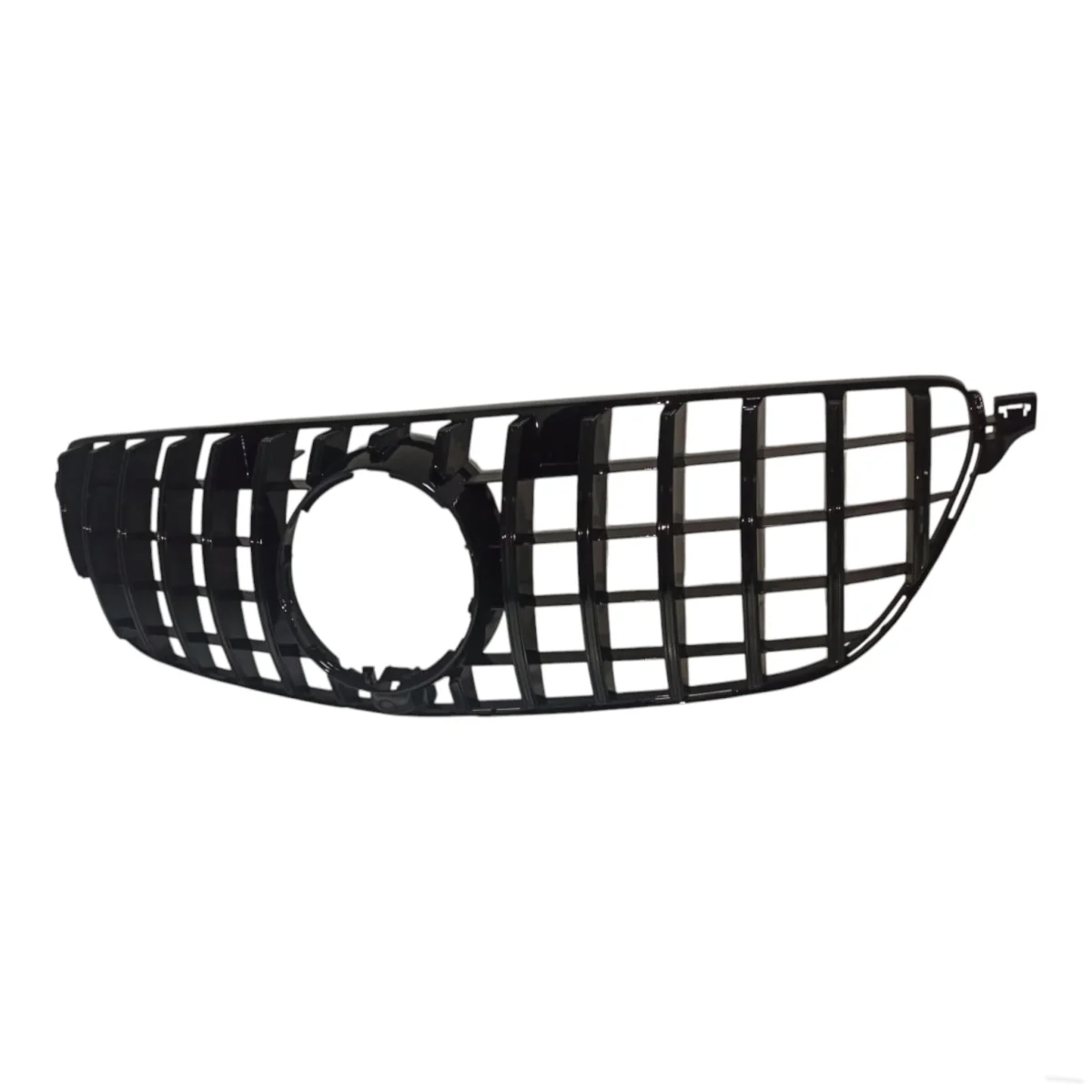 Gloss black GT grille for Mercedes SUV – close-up
