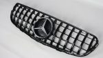 All black front grille Mercedes GLC