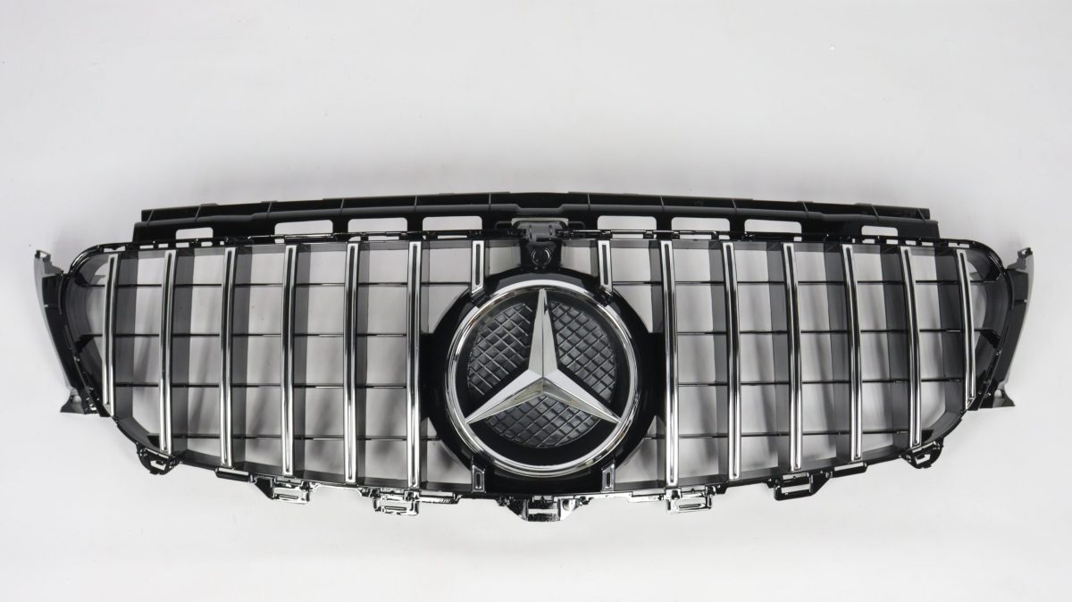 Mercedes W213 GT vertical bar grille