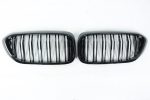 BMW 5 Series G30 gloss black kidney grilles
