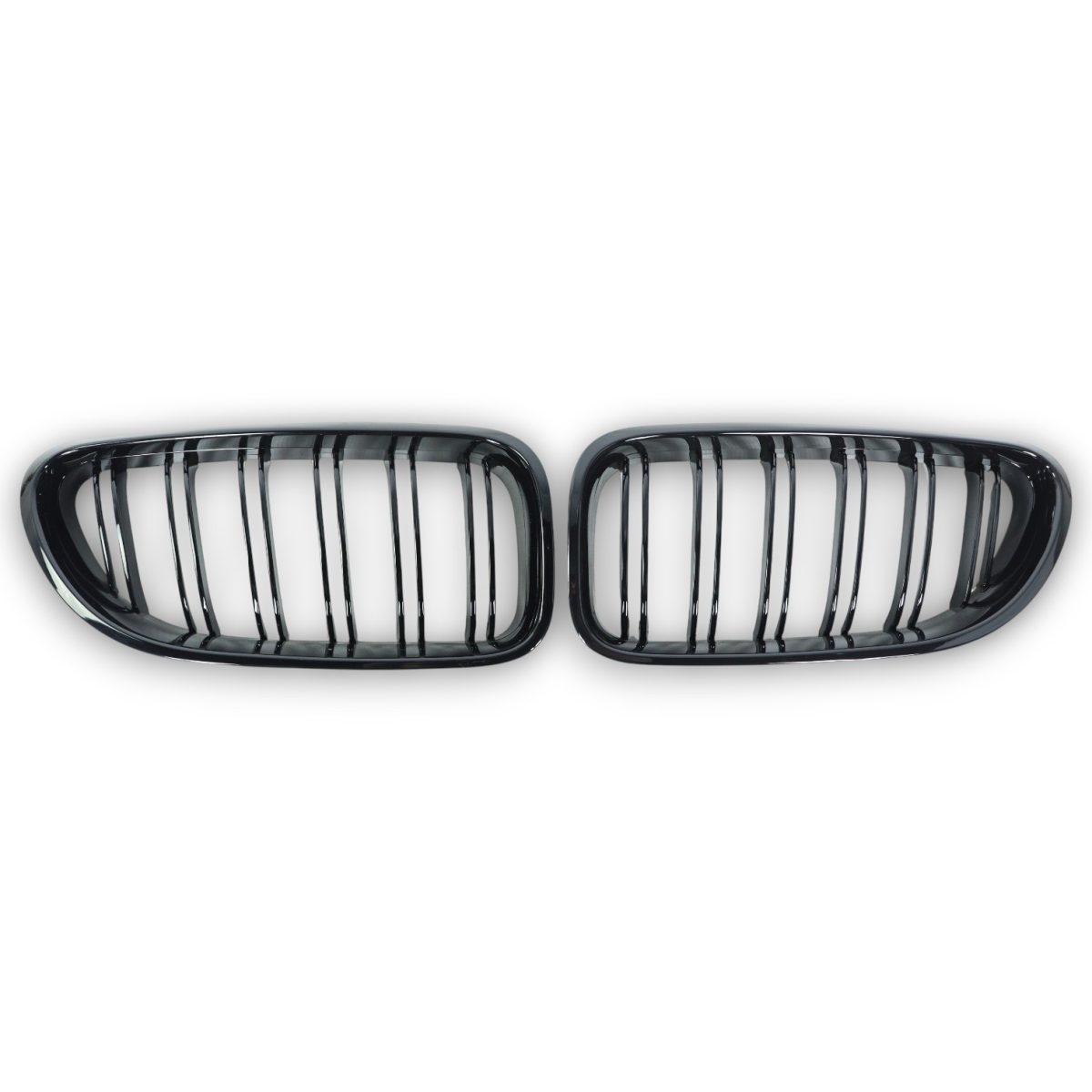 Gloss Black M6 Kidney Grilles for BMW 6 Series F12F13 2011–2018 (2) Gloss kidney grille set BMW F12