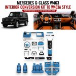 Mercedes G Wagon W463 Interior Upgrade
