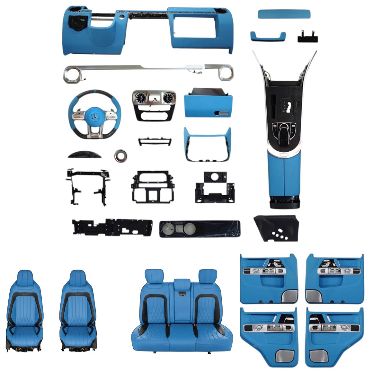 Mercedes G Wagon W463A Style Interior Kit