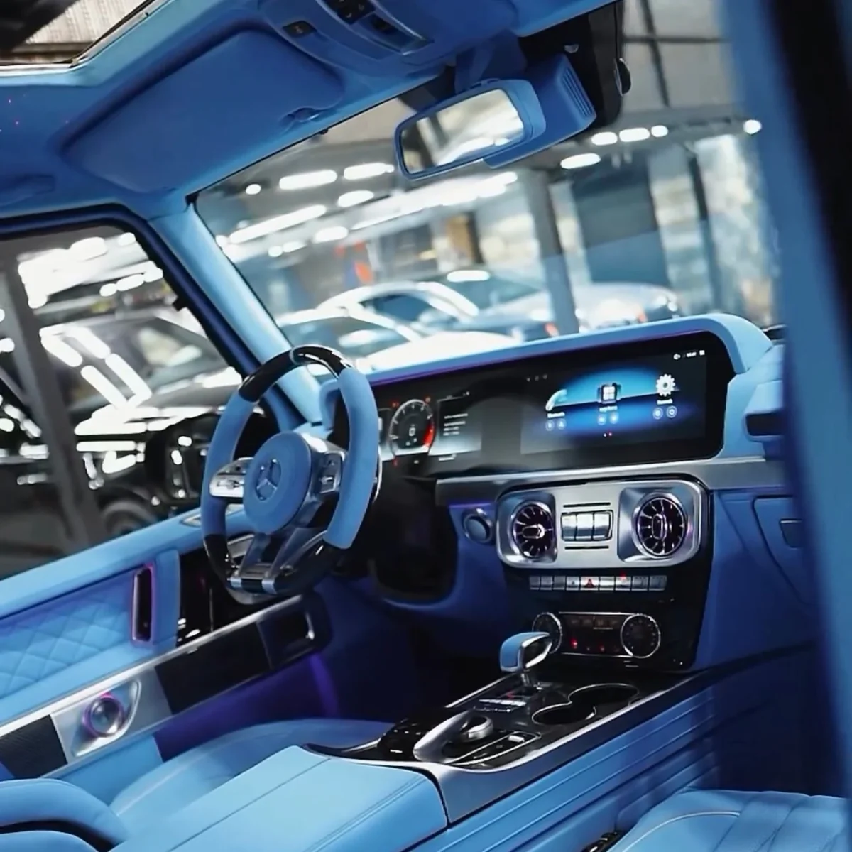 Mercedes G Class W463 Leather Interior Upgrade