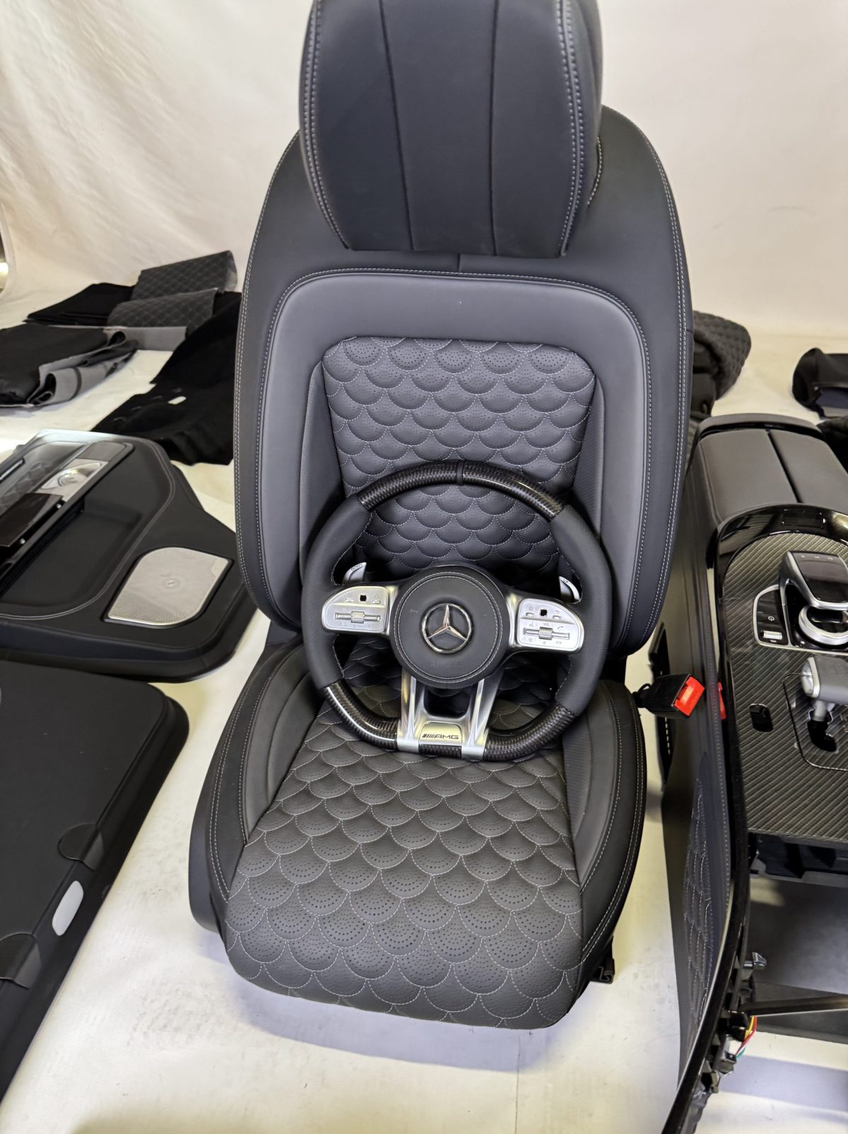 Mercedes G Class W463 Carbon Fiber Interior Trim