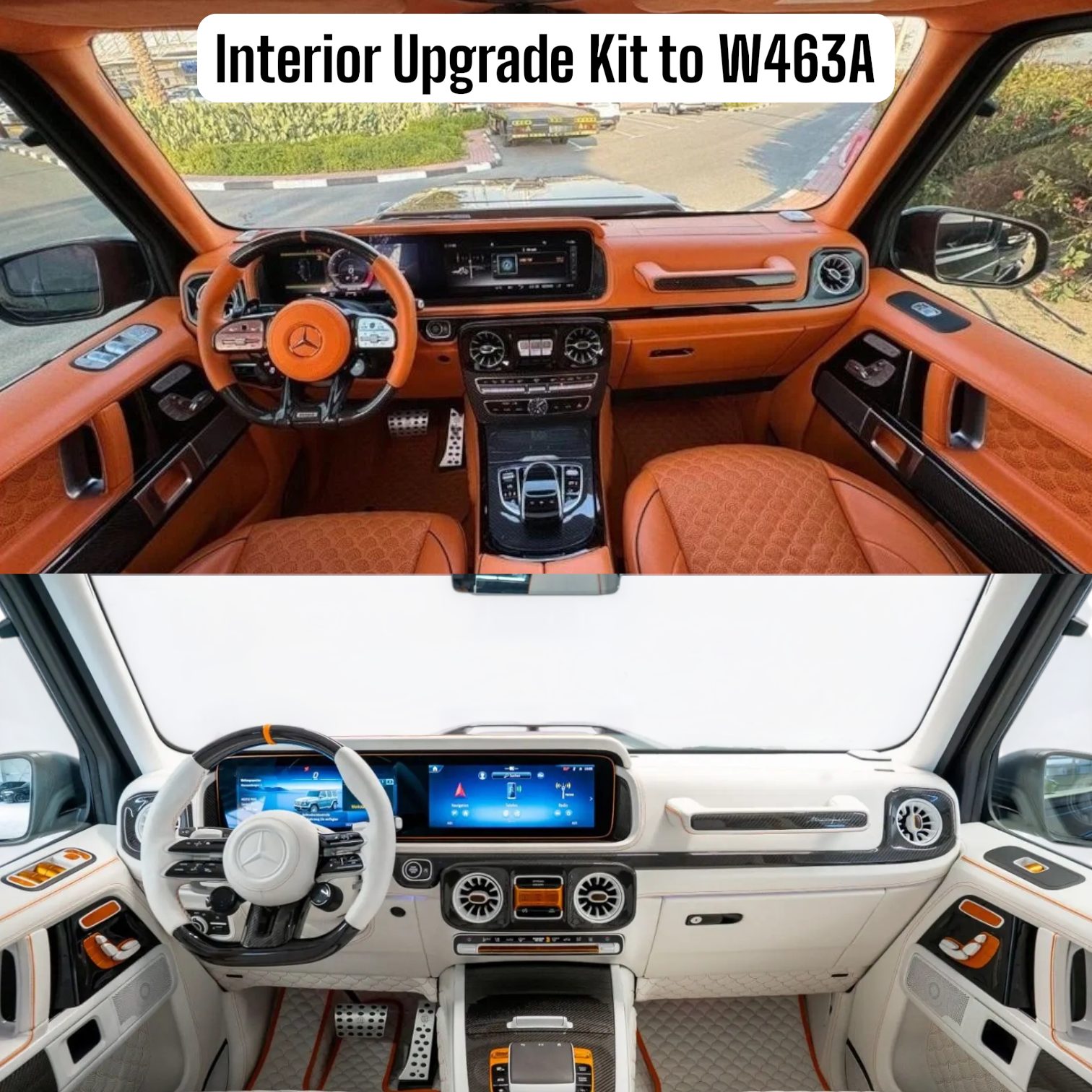 Interior Upgrade Kit to W463A (2024) G800/G900 Style for Mercedes-Benz ...