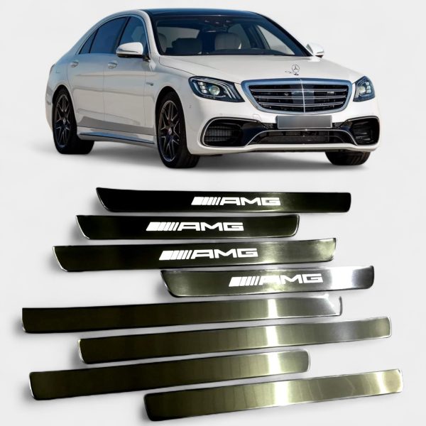LED AMG door sills for Mercedes W222 – 4 pcs