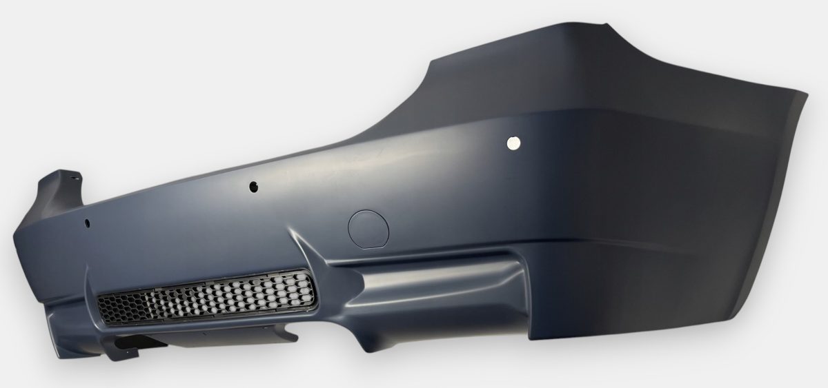 E90 Sedan M3 rear bumper dual exhaust