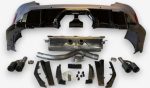BMW G22 carbon-look exhaust tips