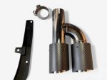 BMW G22 dual center exhaust system