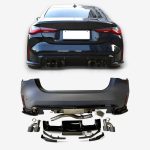 M4 style rear bumper for BMW G22