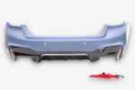 BMW G30 unpainted rear bumper