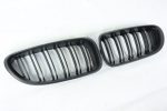 Matte black M6 grilles BMW F12