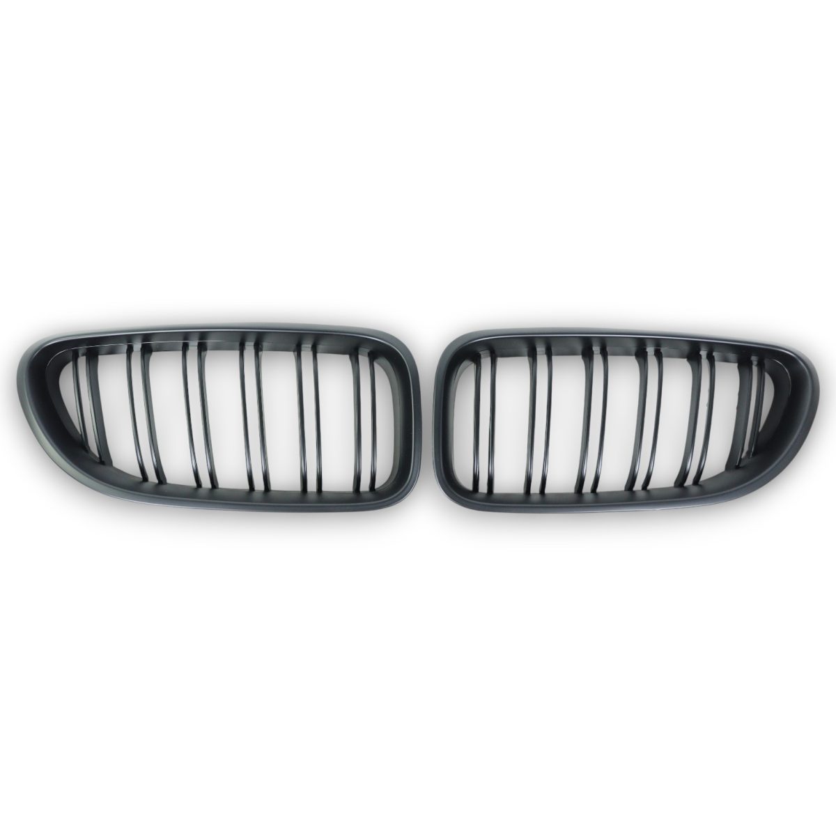 Matte Black M6 Kidney Grilles for BMW 6 Series F12F13 2011–2018 (3) BMW F12 matte black M look grilles