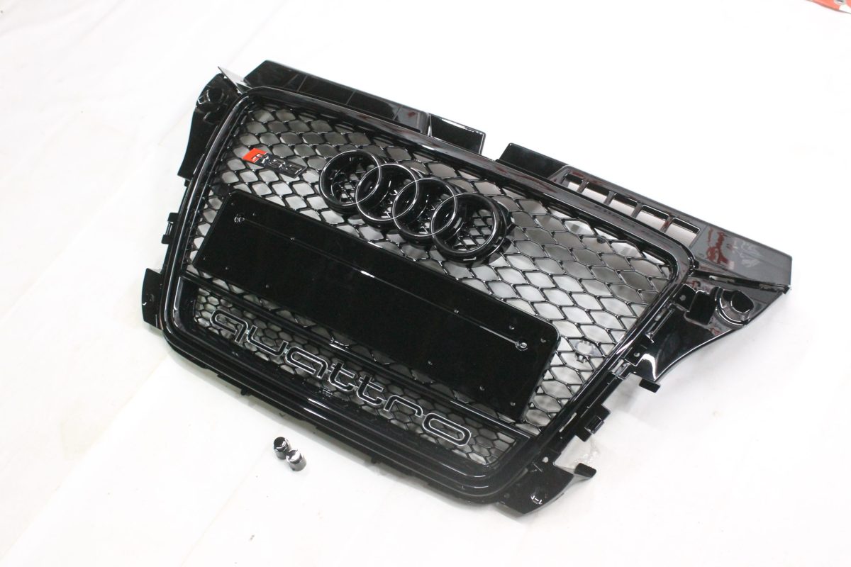 Audi A3 black QUATTRO grille upgrade
