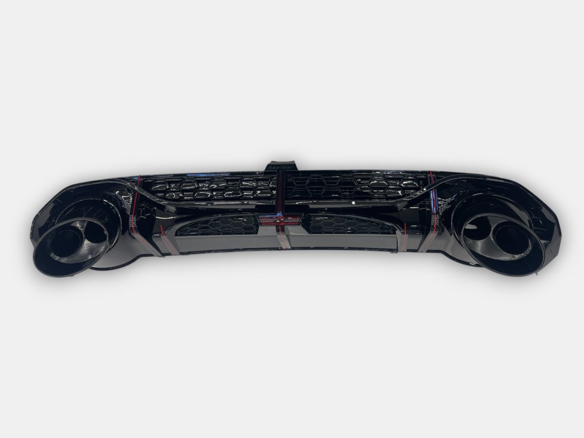 Audi A3 RS3 inspired rear diffuser