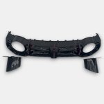 Audi A3 black rear diffuser