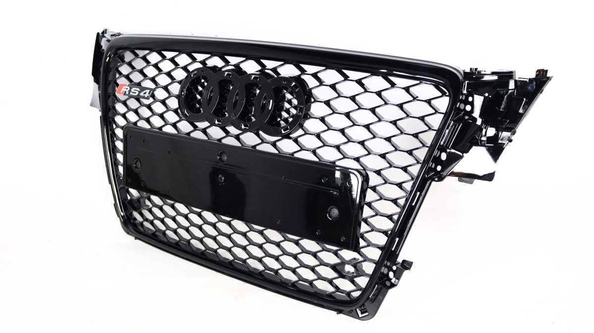 Audi A4 sporty black grille rings