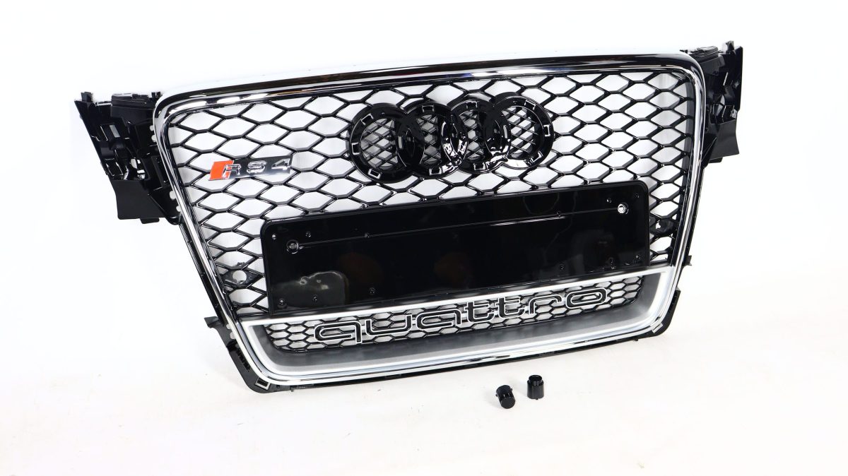 Audi A4 sporty chrome grille