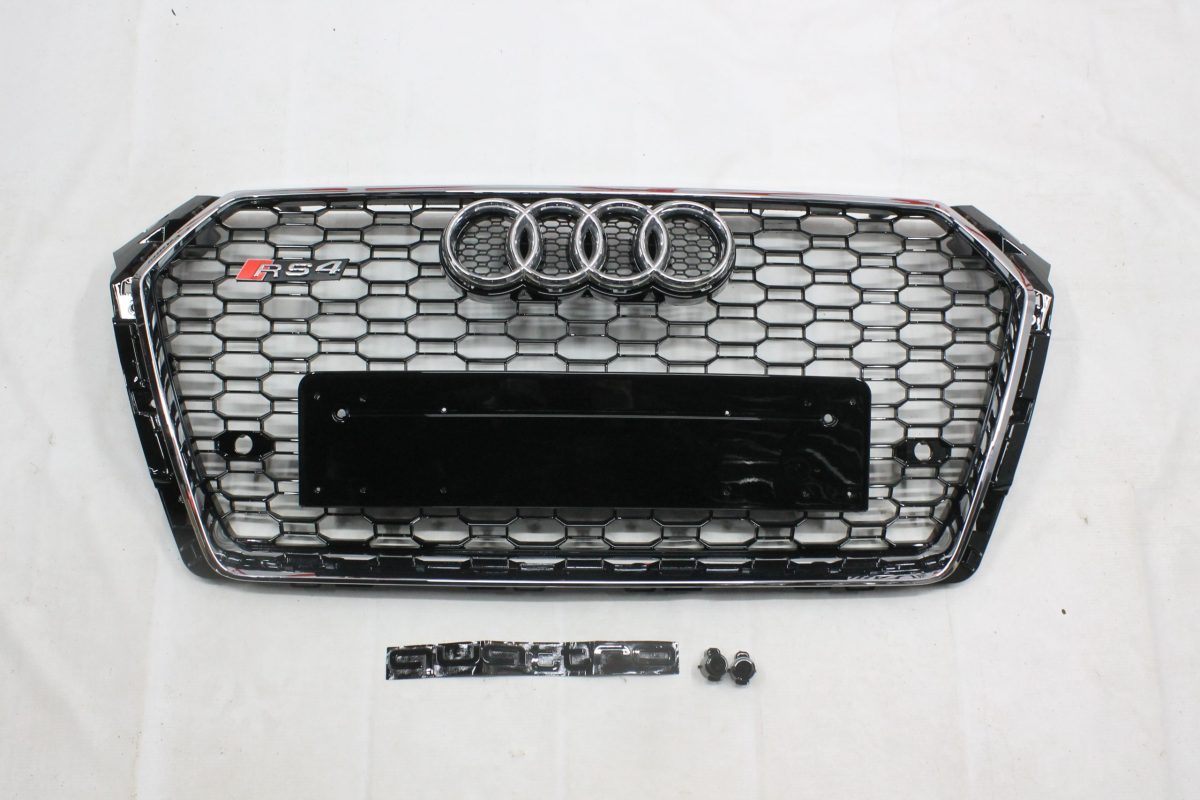 RS4 chrome grille Audi A4