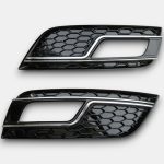 Kubay Design RS4 fog light grilles Audi A4