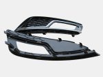 Audi A4 B8.5 RS4 style fog grilles
