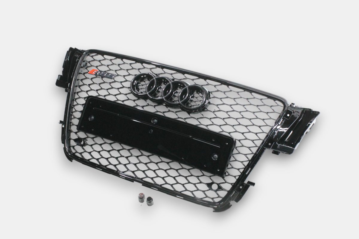 Audi A5 black radiator grille upgrade