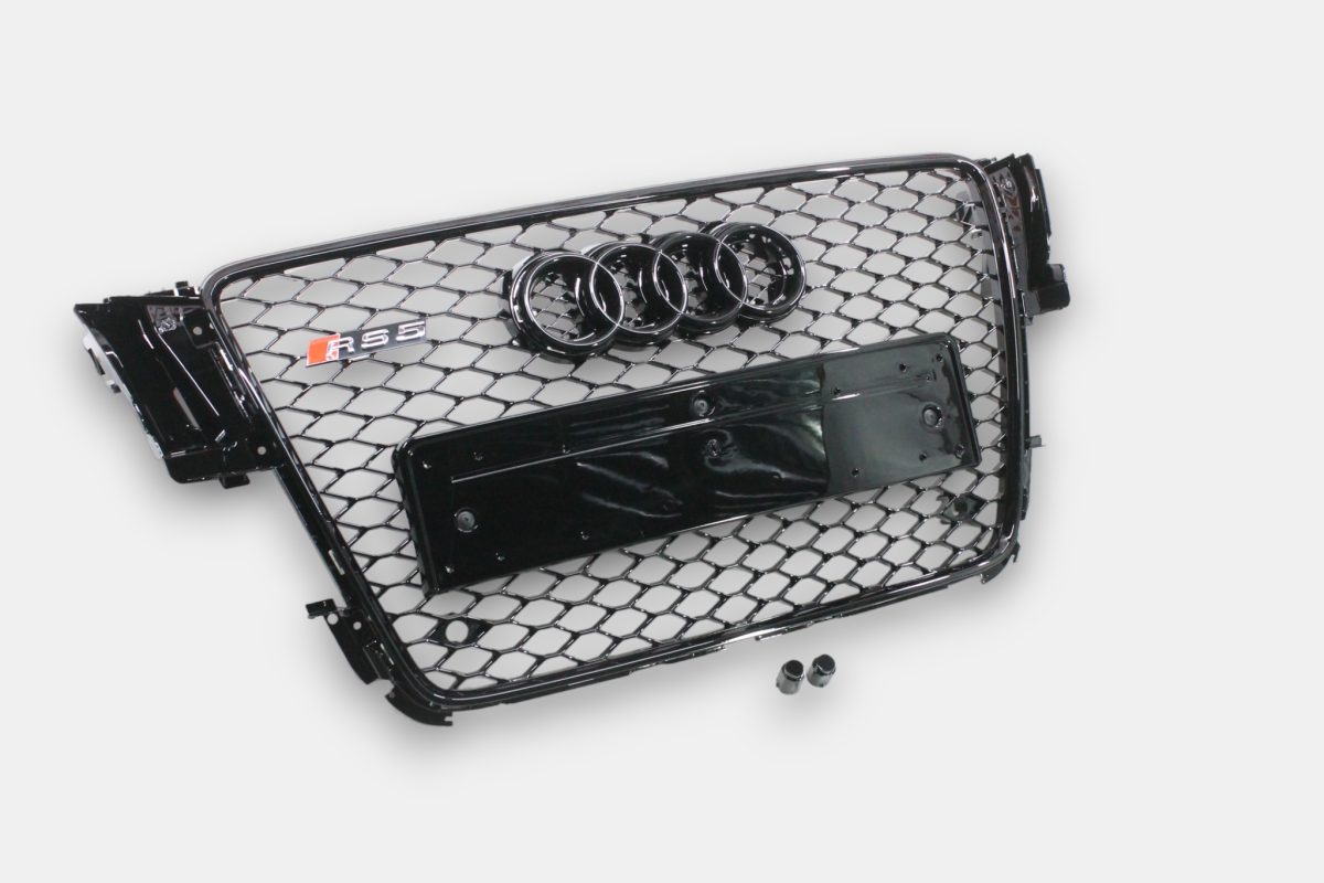 Audi A5 RS style front grille black