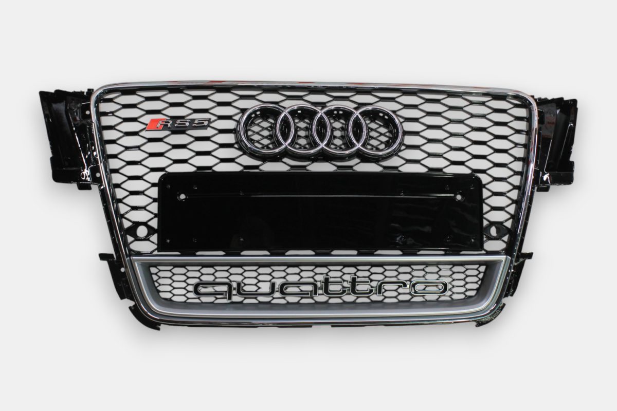 RS5 style chrome front grille Audi A5