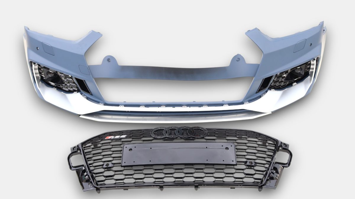 RS5 style grille bumper A5