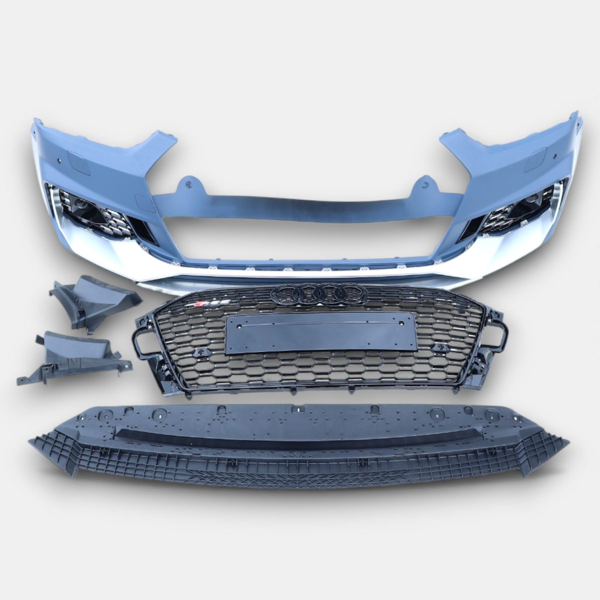RS5 Front Bumper QUATTRO for Audi A5 2016–2019 (14) RS5 QUATTRO detail front bumper