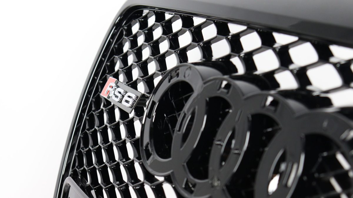 Audi A6 RS style grille black