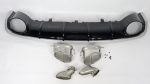 Audi A6 rear bumper diffuser upgrade