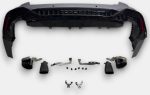 RS6 rear bumper Audi A6 Sedan 2019+