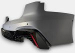 Audi A6 aggressive rear fascia RS6