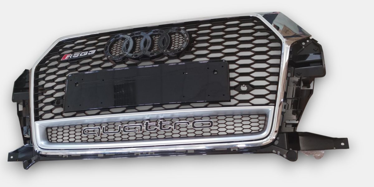 Audi Q3 chrome QUATTRO front grille