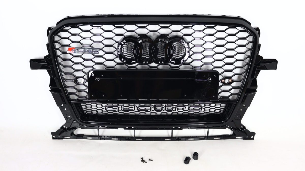 Audi Q5 black QUATTRO front grille