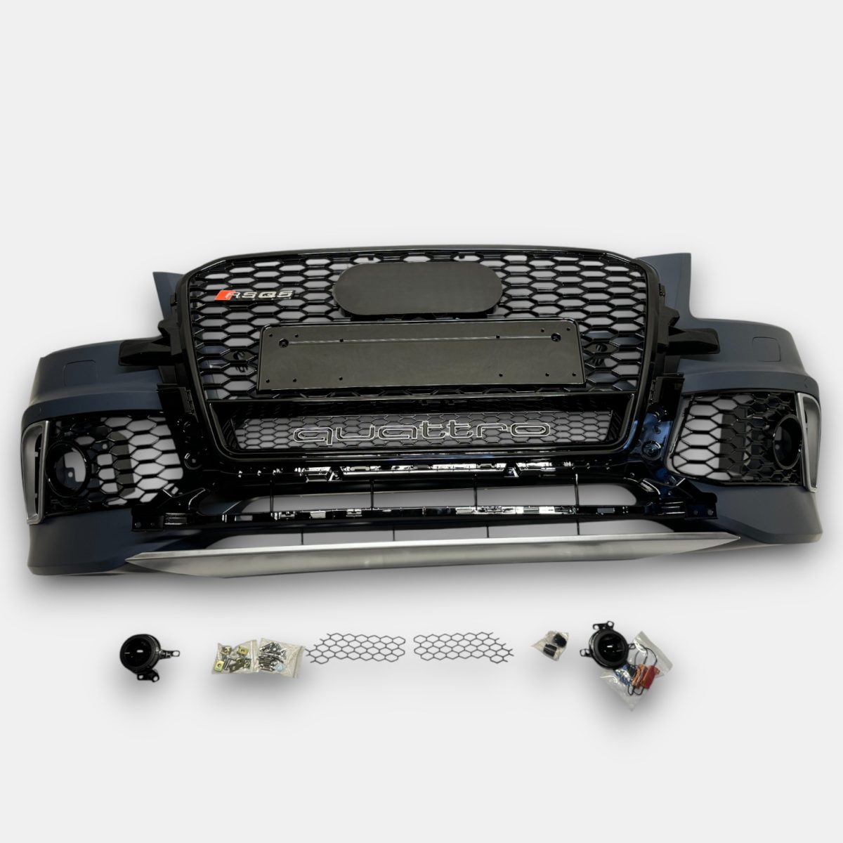 RSQ5 Front Bumper Kit for Audi Q5 2012–2016 (2) Kubay Design RSQ5 bumper with grille