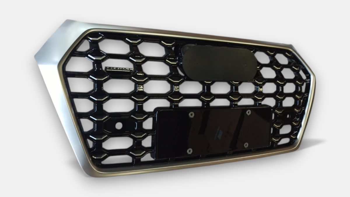 Audi Q5 FY 2016–2020 silver frame grille